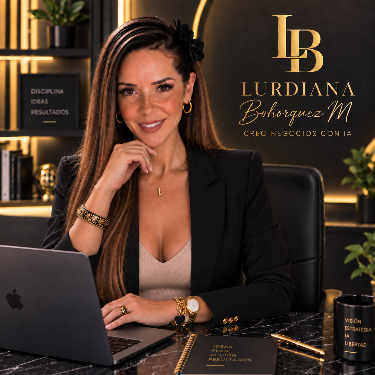 Lurdiana Bohorquez, estratega digital y creadora de negocios con inteligencia artificial